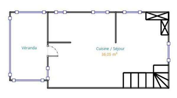 Firminy 42700  Maison de ville de 3 niveaux élevés sur cave 120m² habitables surface utile 108m² habitables surface carrez 4 chambres sur 202m² de terrain