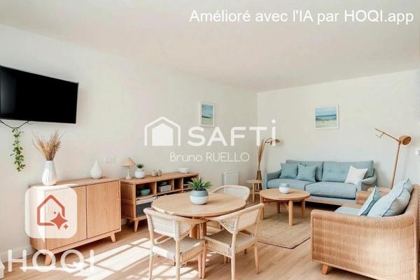 Appartement T3 proche plage à pied