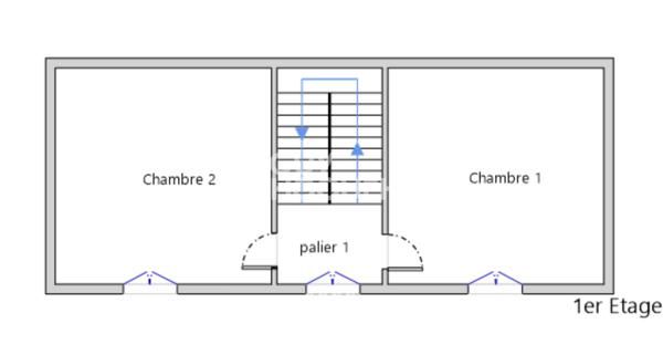 Local d'activité de 95 m2 situé au bourg de Barcelonne du Gers