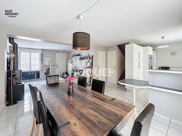 EAUBONNE Quartier pavillonnaire ! Pavillon 96m² avec 3 chambres et garage.