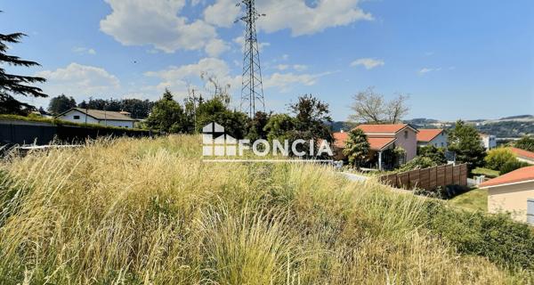 À vendre Terrain 1299 m² - Firminy 42700