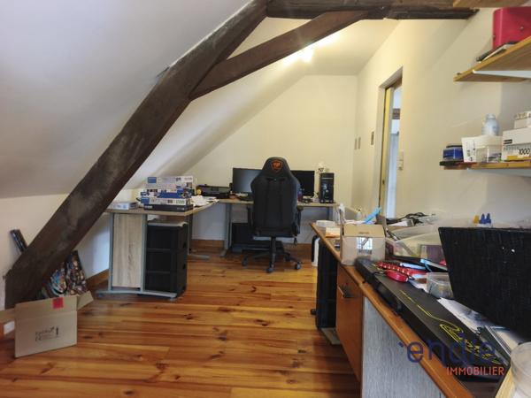 LOUROUX BOURBONNAIS : MAISON RENOVEE 5 PIECES AVEC DEPENDANCES ET TERRAIN