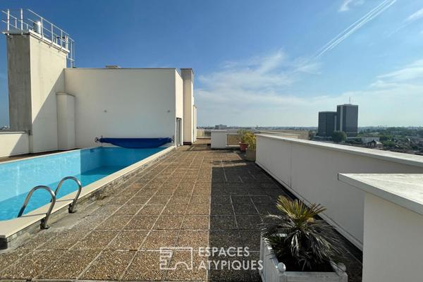 Appartement avec vue panoramique et piscine en rooftop