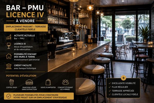 Fonds De Commerce
        
        - 23 m² Exclusivité 187 000 € *