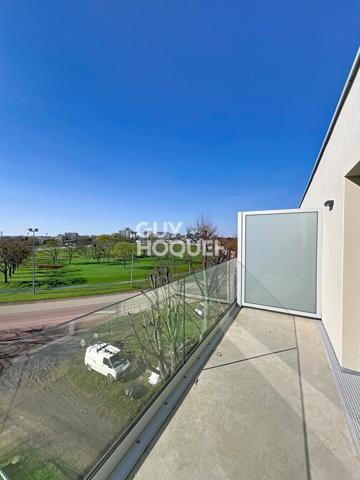 Appartement à vendre de 3 pièces de 56.85 m² dernier étage terrasse