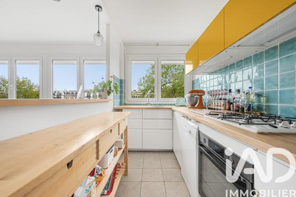 Appartement à vendre 3 pièces 66 m² Paris 19