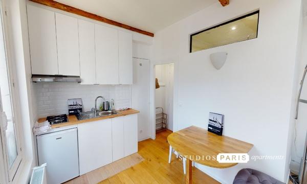 NOMBRIL DE VENUS 27 m² studio avec Mezzanine