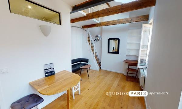 NOMBRIL DE VENUS 27 m² studio avec Mezzanine