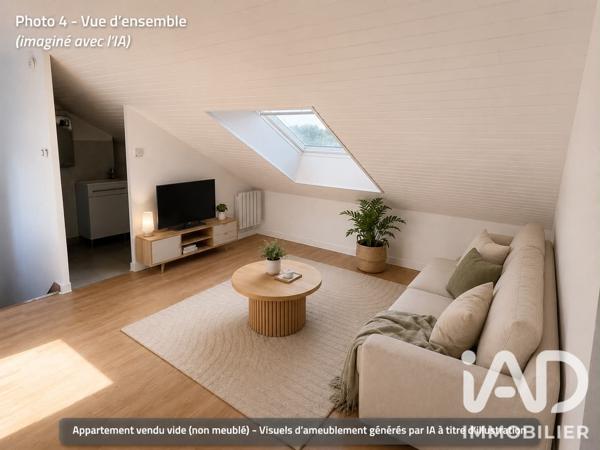 Appartement à vendre 2 pièces 32,6 m² Chartres-de-Bretagne