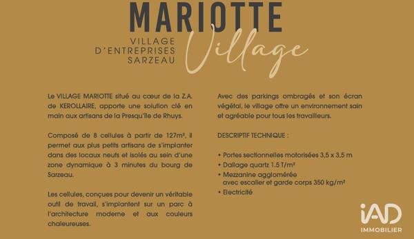 Murs commerciaux  à vendre 135 m² Sarzeau