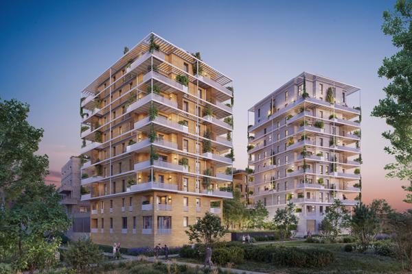 Appartement 2 pièces 44.46 m2