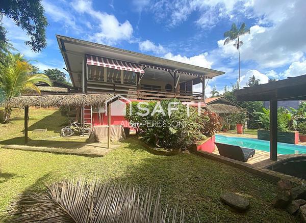 Maison R+1 T6 sur 142m2 hab. + terrasses piscine atelier