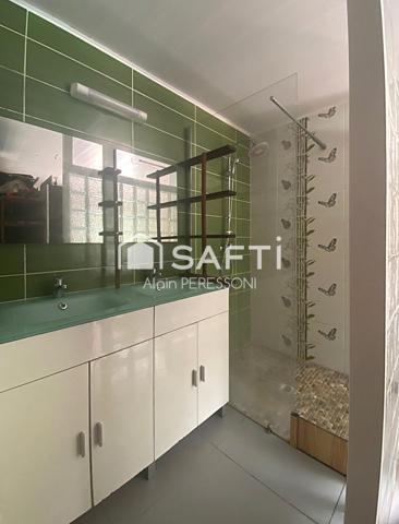 Maison R+1 T6 sur 142m2 hab. + terrasses piscine atelier