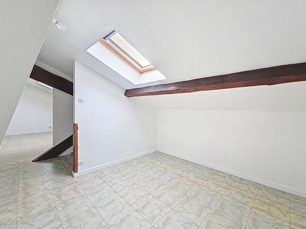 Nancy_ Quartier Jeanne d'Arc_ Parc Sainte Marie_Appartement type F3 duplex dernier étage 75m²_cave