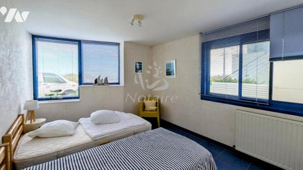 Maison contemporaine avec vue mer panoramique – À 10 mètres de la plage – Plouescat, Finistère Nord