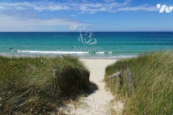 Maison contemporaine avec vue mer panoramique – À 10 mètres de la plage – Plouescat, Finistère Nord