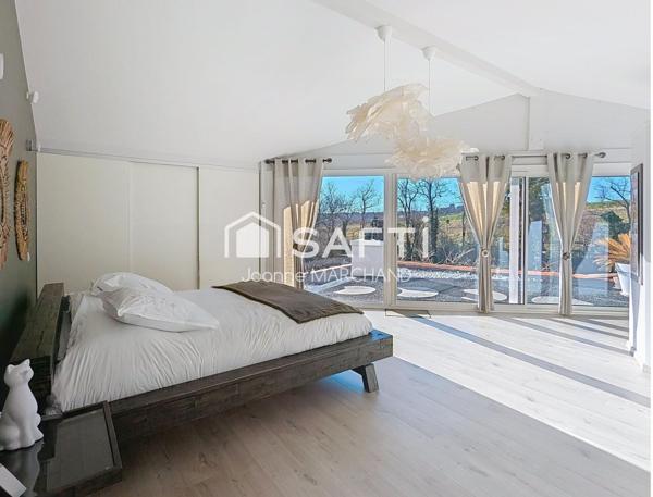 Villa coup de cœur entièrement rénovée sur les hauteurs de Ramonville