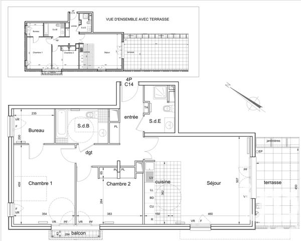 Appartement à vendre 4 pièces 85 m² Joinville-le-Pont