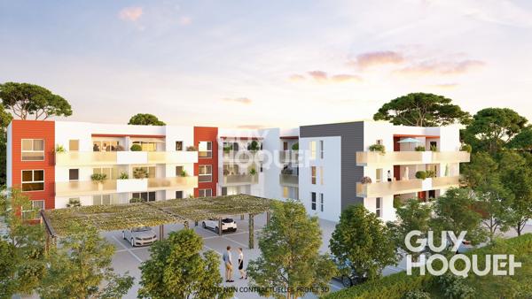 Argeles sur mer (66700) Programme neuf, livraison dans quelques mois - T3 59 m² + 8 m² de terrasse+ 2 parking