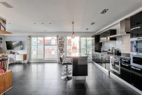 Lumineux - Grand salon:sejour - proche RER B Cachan