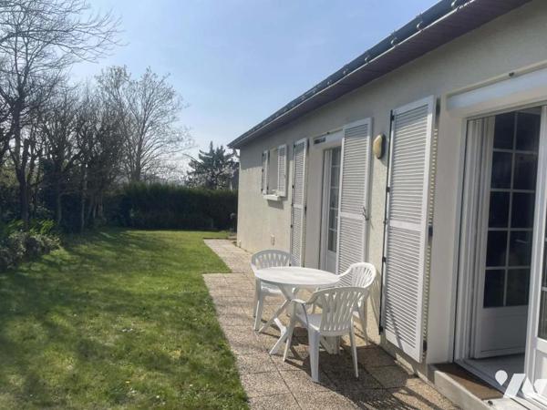 Pavillon sur sous-sol total avec jardin 