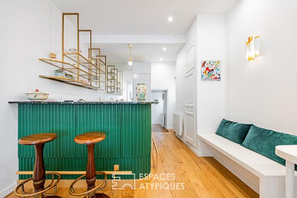 Ancienne boutique revisitée rue Campagne Première