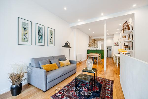 Ancienne boutique revisitée rue Campagne Première