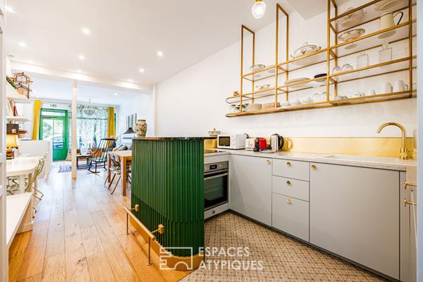 Ancienne boutique revisitée rue Campagne Première