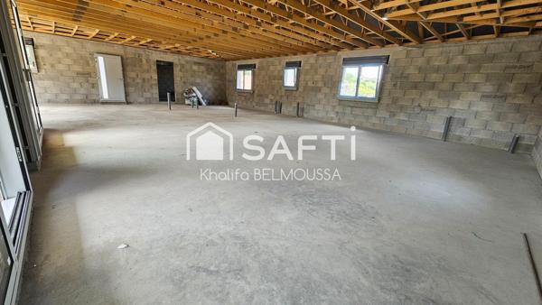 À vendre à Belley : Maison neuve hors d’eau / hors d’air de 145 m² avec garage et terrain de 579 m²