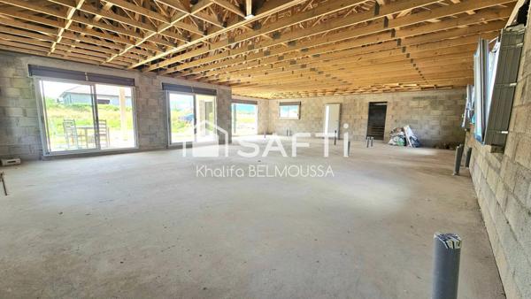 À vendre à Belley : Maison neuve hors d’eau / hors d’air de 145 m² avec garage et terrain de 579 m²