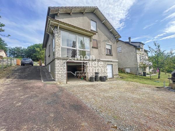 Maison plain pied + étage et sous sol, 6 chambres