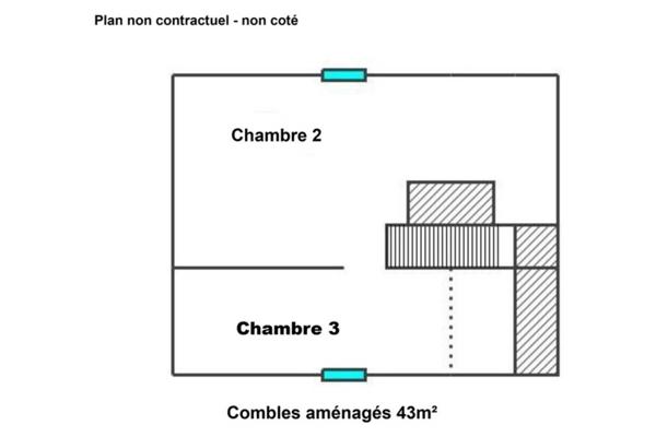 Maison à vendre 4 pièces de 89 m²
