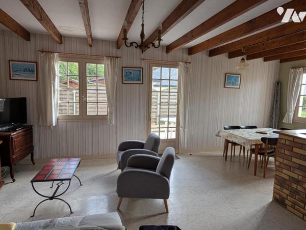 Ensemble de deux maisons à moins de 2 kms de la mer