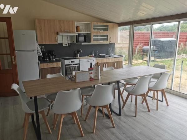 Appartement en rez-de-jardin - DHUIZON