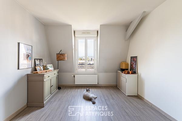 Appartement familial avec terrasse et vue dégagée dans le Triangle d’Or
