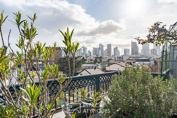 Appartement familial avec terrasse et vue dégagée dans le Triangle d’Or