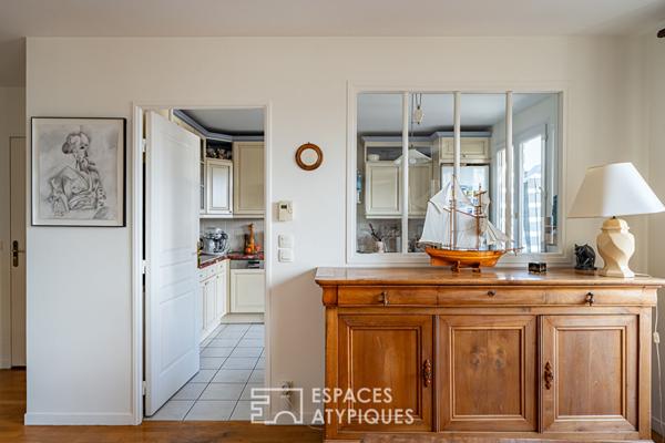 Appartement familial avec terrasse et vue dégagée dans le Triangle d’Or