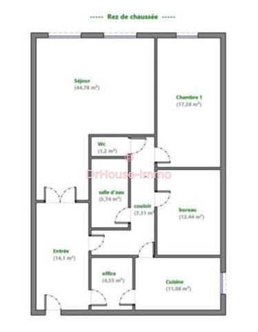 Appartement à vendre 4 pièces de 118 m²