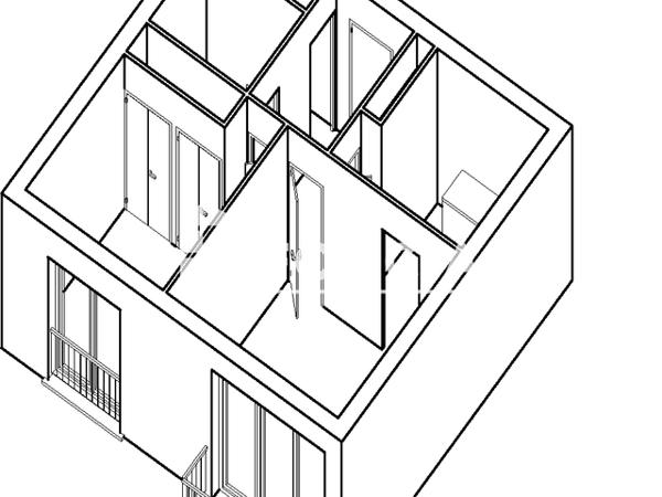 Location Appartement 2 pièces 40.55 m² - 16 bis rue des MURLINS Orleans 45000
