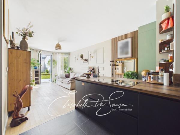 3 pièces avec jardin privé