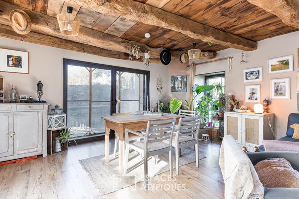 Ensemble immobilier de charme avec gîtes en pleine campagne tarnaise