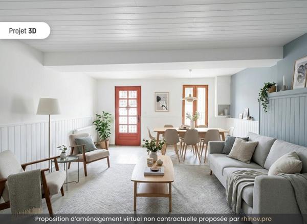 Maison à vendre |  Sainte-Bazeille |  4 pièces | 88 m²