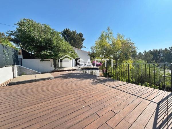 T4 avec magnifique terrasse et cuisine d'été