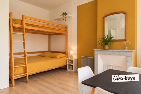 MARSEILLE 5E – GRAND STUDIO 35 M² AVEC ESPACE NUIT