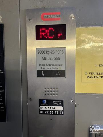 Location parking 7 m² Paris 15