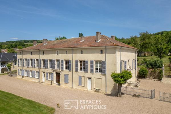 Propriété historique au potentiel d’aménagement unique entre Metz et Nancy