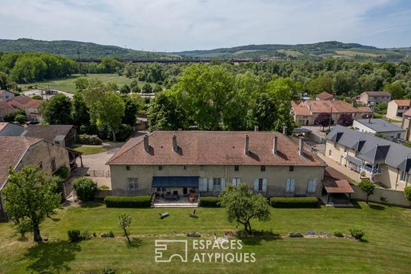 Propriété historique au potentiel d’aménagement unique entre Metz et Nancy