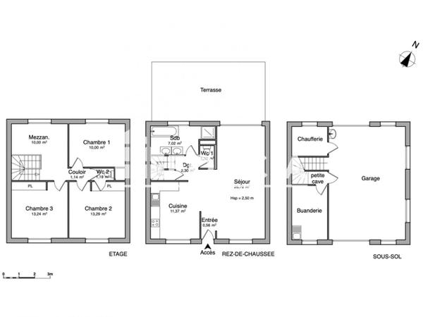 Location Maison 5 pièces 107.05 m² - 5 BIS RUE DE CARENTAN Le Mans 72100