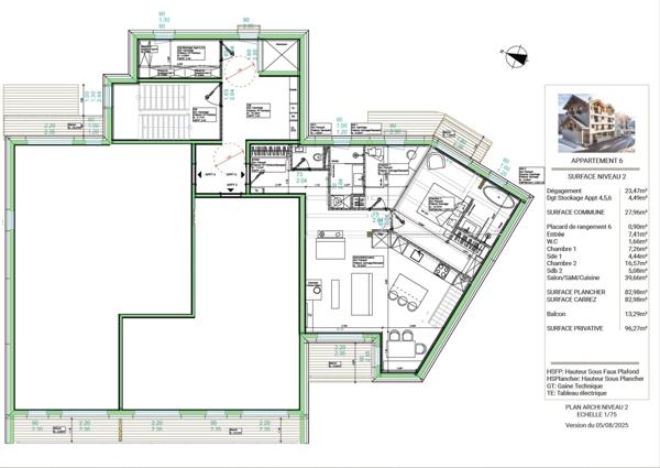 ''LES BUREAUX ET LOGEMENTS DE FERDINAND'' BRIANCON CENTRE VILLE APPARTEMENT DUPLEX T4