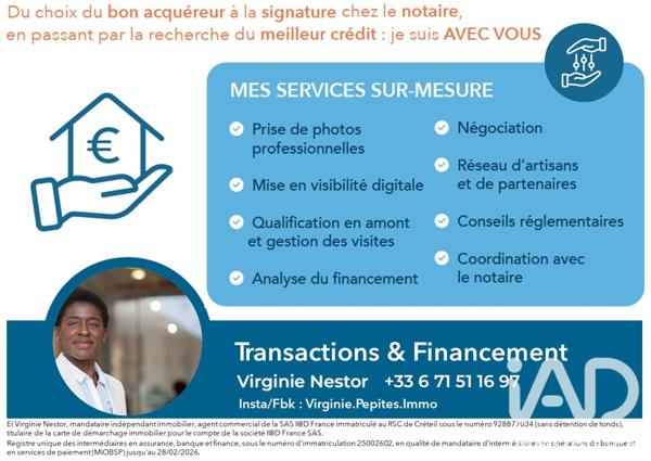 Appartement à vendre 2 pièces 33,56 m² Puteaux